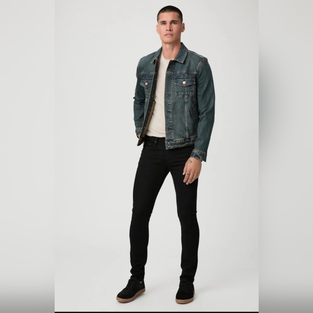 Paige Croft Skinny Jean - Black Shadow
